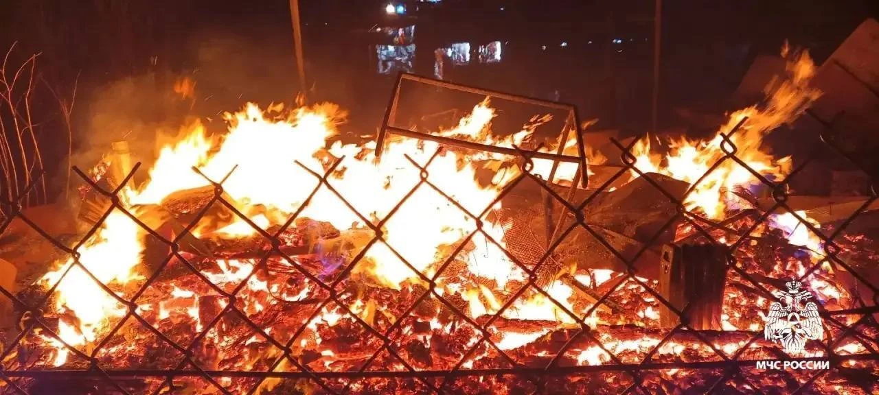 За последние сутки в Чувашии зарегистрирован один случай возгорания    🔸 В ночь с 21 на 22 апреля в 