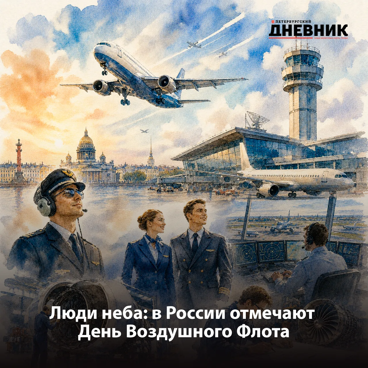 ✈️  В России отмечают День Воздушного Флота