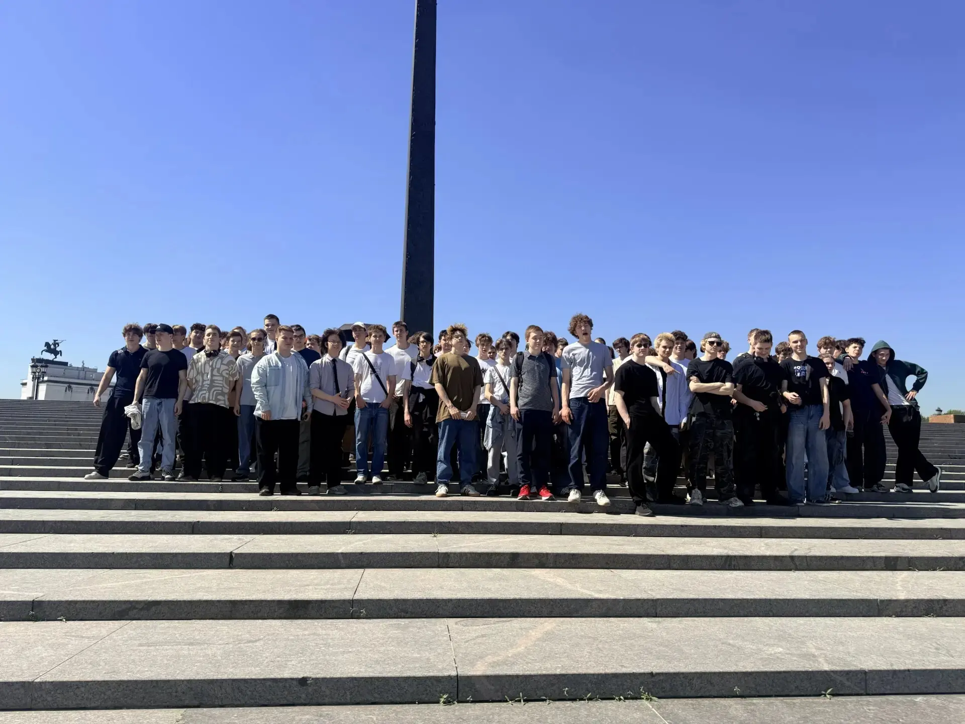 Студенты #ПК8 посетили профориентационное мероприятие на Поклонной горе, посвящённое поступлению в в