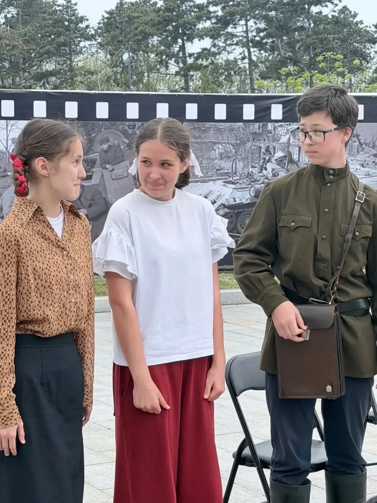 Наш школьный театр «Мы» под руководством Васиной Галины Григорьевны как всегда на высот...