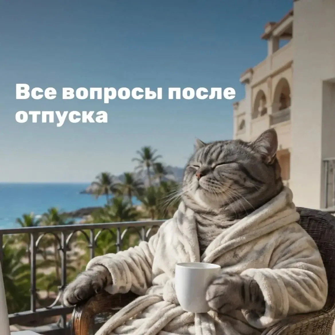В отпуске только так 😂🙈Сохрани или отправь другу