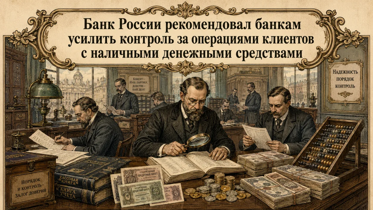 🏦 Банк России усиливает контроль за происхождением наличных средств клиентов