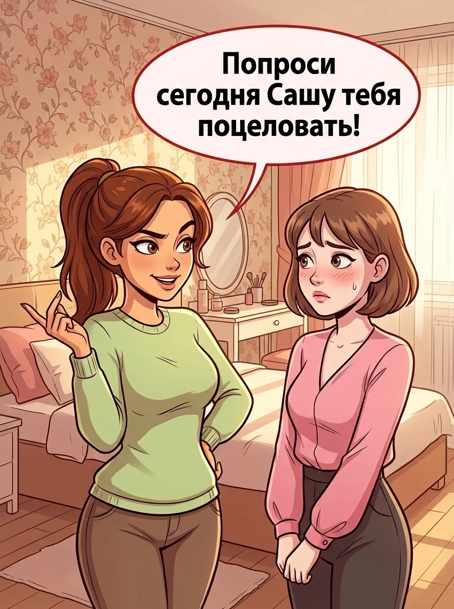 Девушка, готовившаяся к свадьбе, решила проверить верность своего избранника. Она попро...