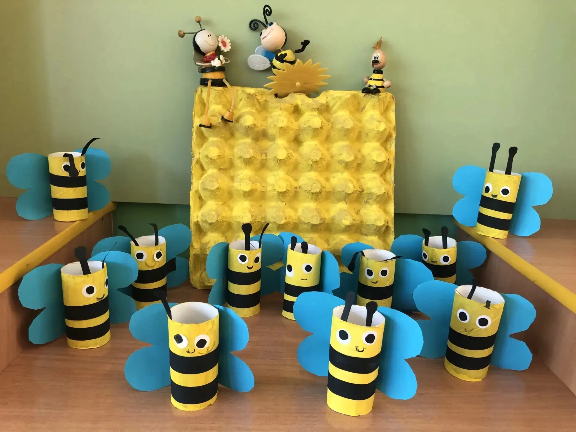 🐝 Пчёлки-труженицы в нашей группе «Пчёлки»! 🍯