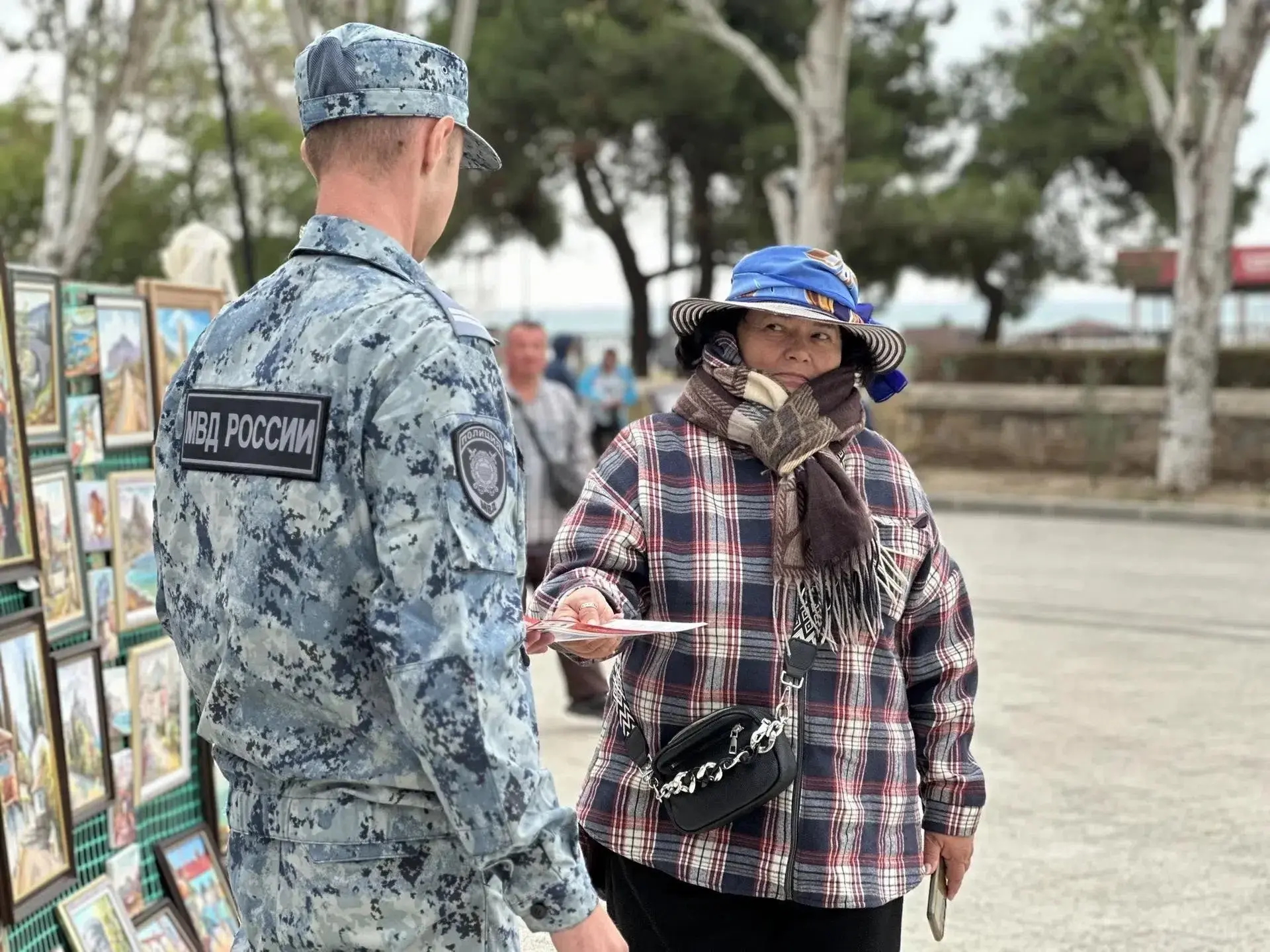 🚨В Феодосии сотрудники патрульно-постовой службы полиции  провели акцию по профилактик...