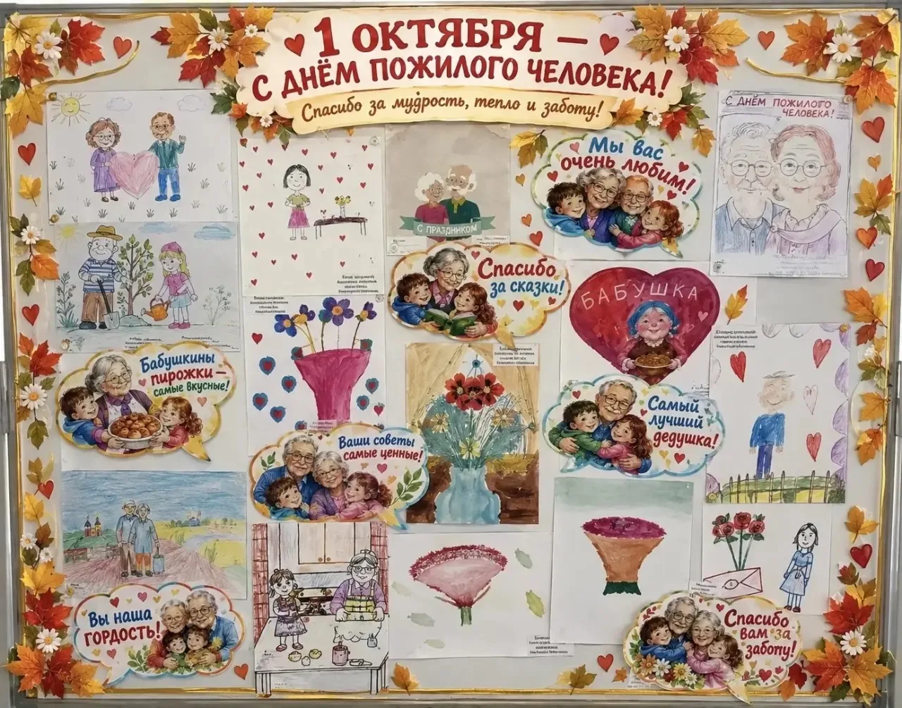 1 октября — День пожилого человека! 🍂❤️