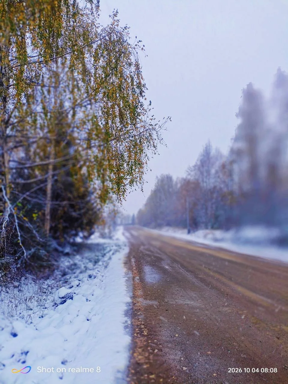 ❄️ Вот такое 4 октября в Сиве!
