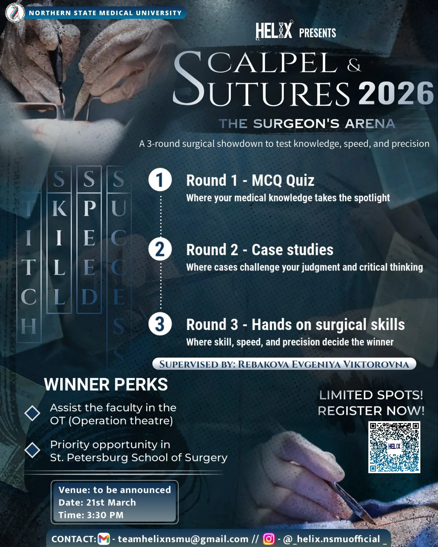 *SCALPEL AND SUTURES 2026*