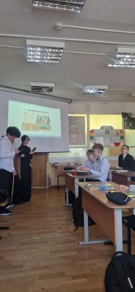 🌿🌲 Экологический квест «Безопасный лес» в нашем лицее 🌲🌿  В нашем лицее прошёл увлекательный экологи