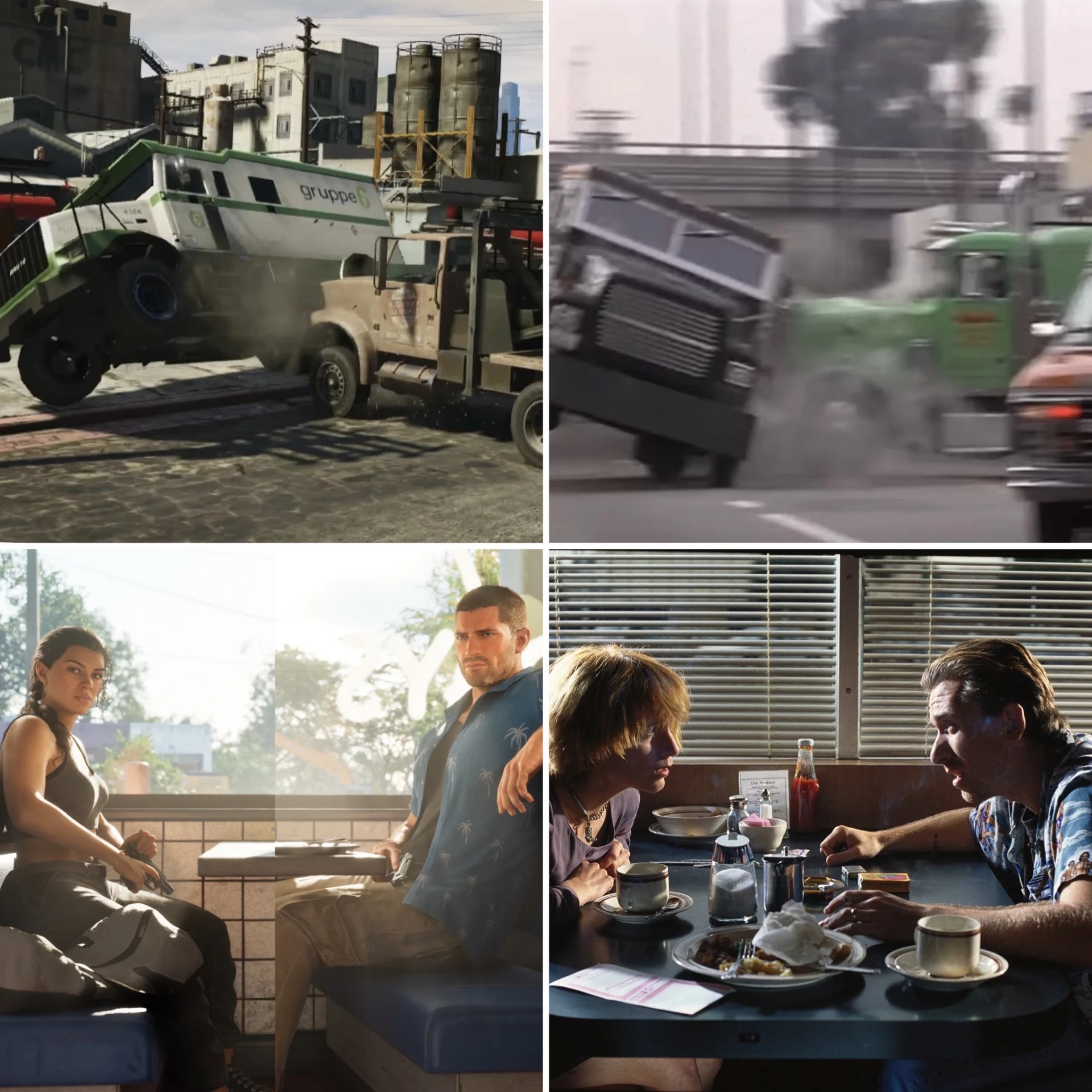 Новый скриншот GTA VI напоминает сцену из «Криминального чтива»