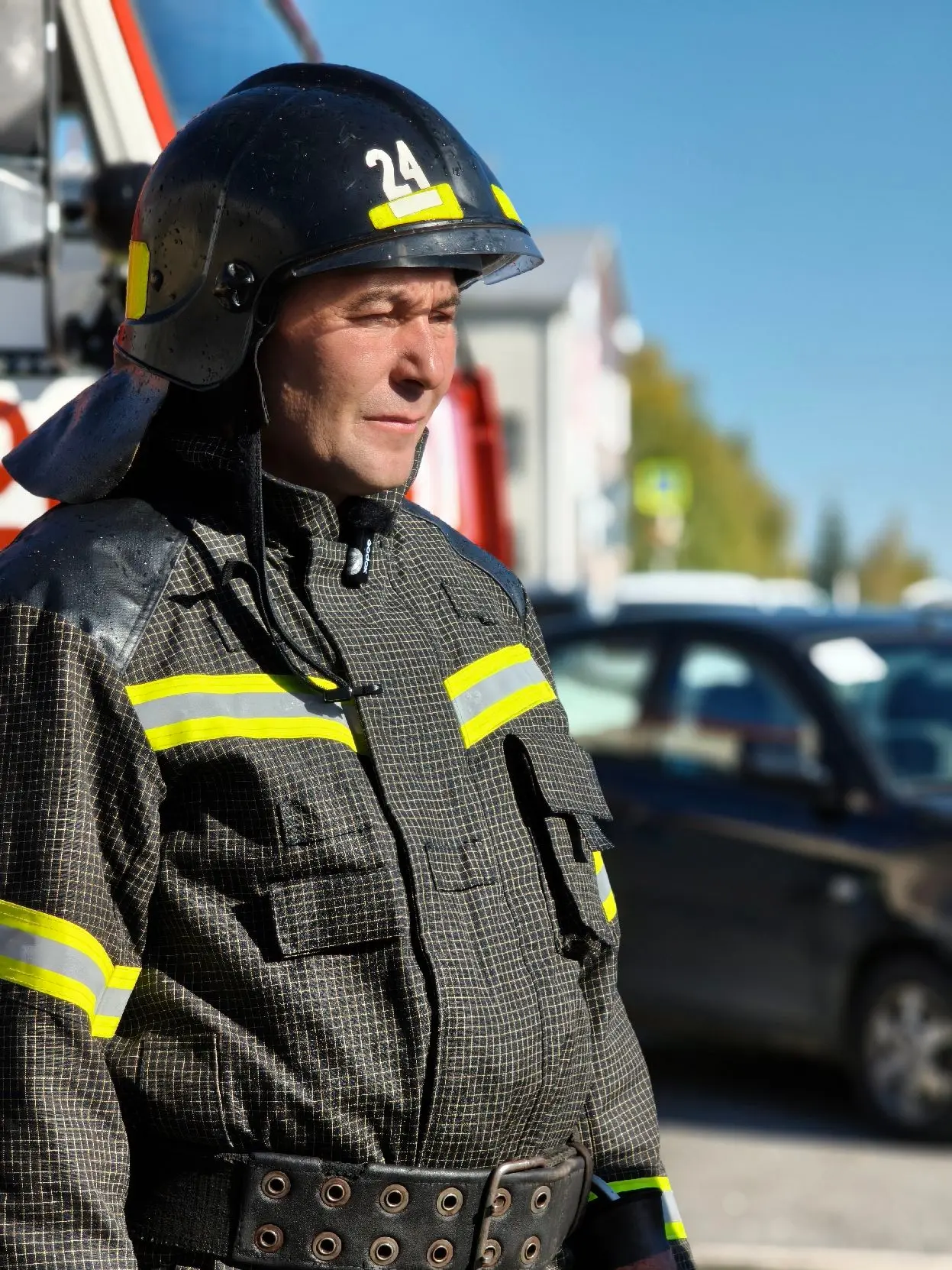 В 24 пожарно - спасательной части с почестями и по всем негласным традициям огнеборцев ...