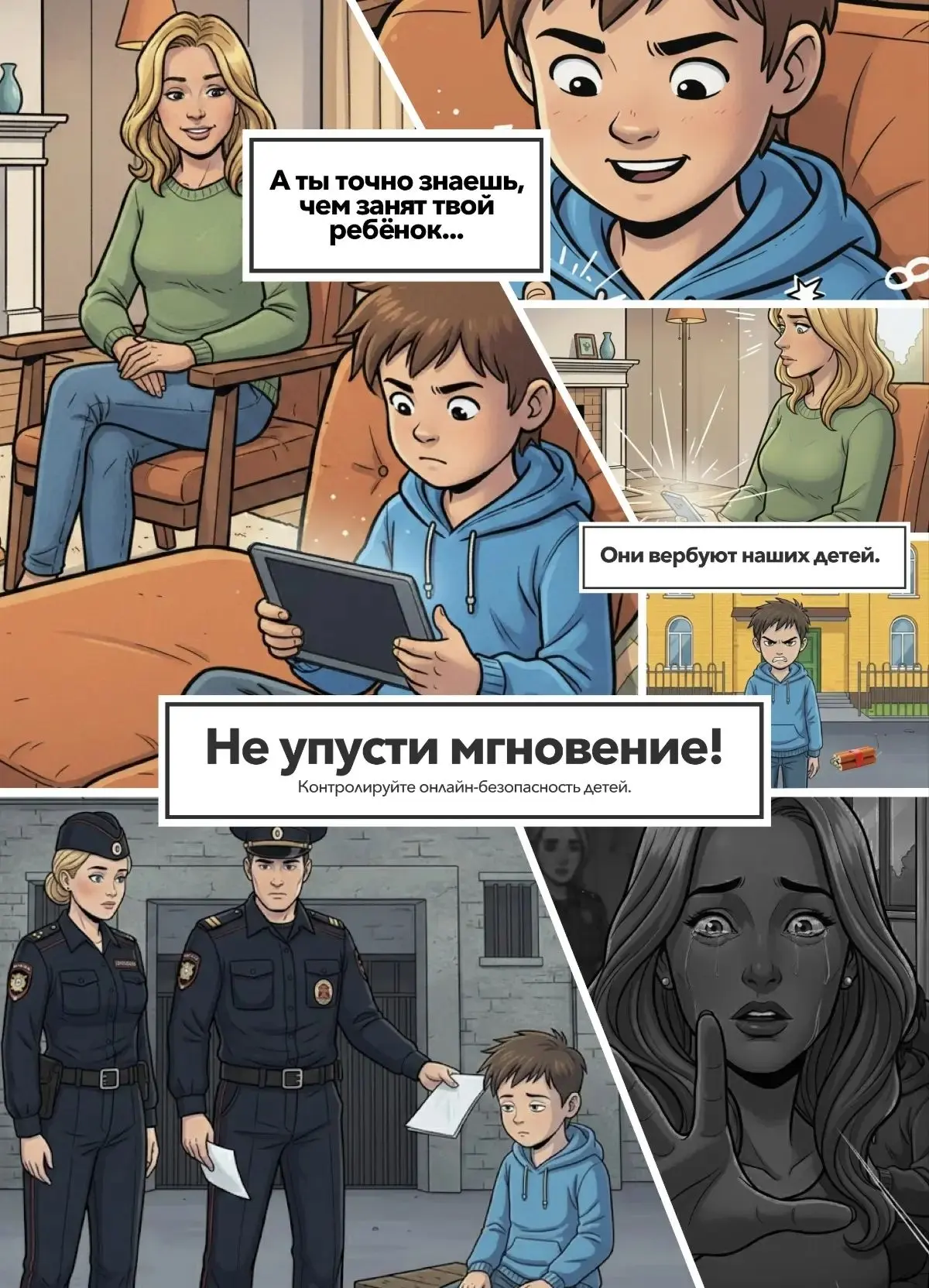 Вербовка – это реальная угроза. Будьте бдительны – берегите себя и своего ребенка.
