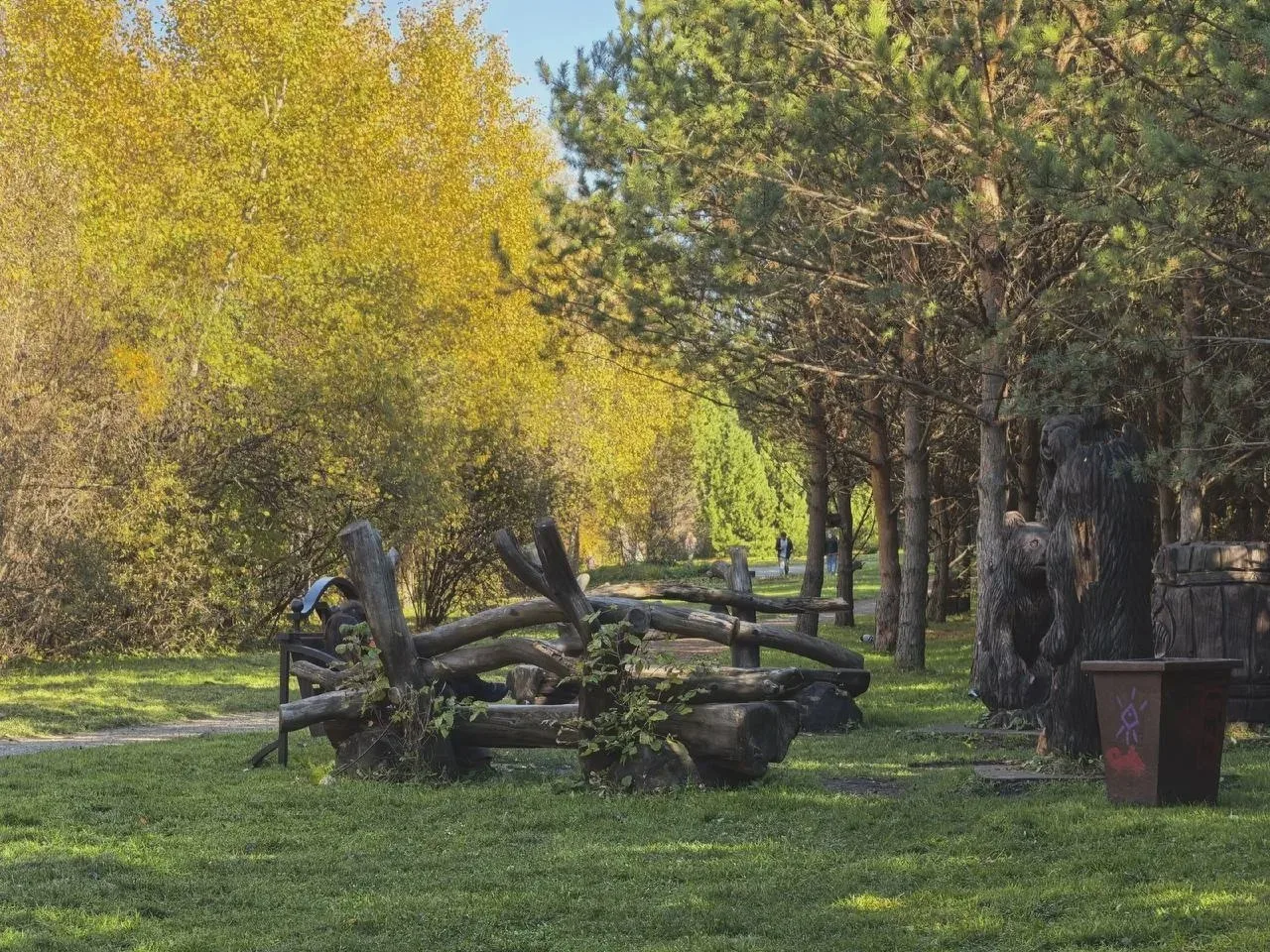 🍂 Кузбасский парк в осенних красках