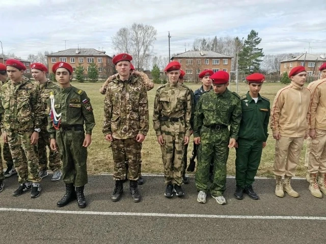 💪 5 мая учащиеся нашей приняли участие в  спартакиаде допризывной молодёжи
