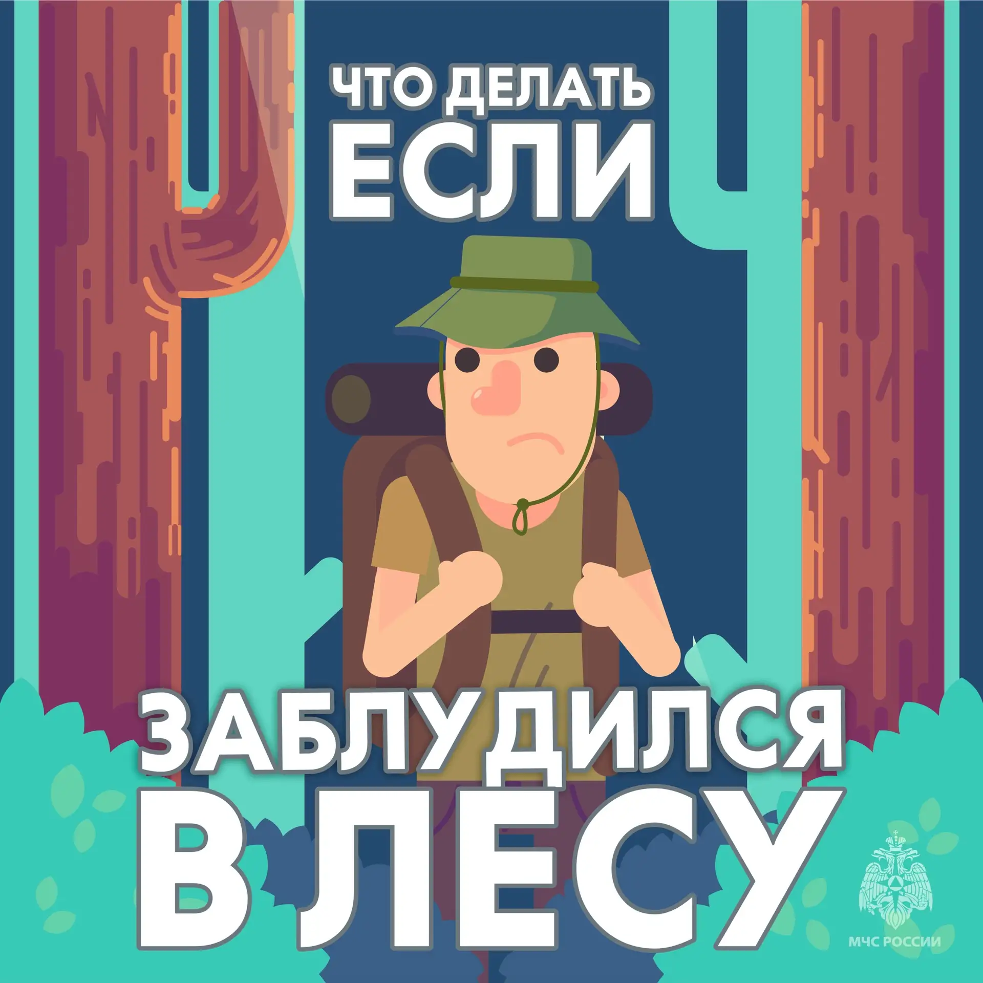 🌳ЕСЛИ ВЫ ПОТЕРЯЛИСЬ В ЛЕСУ