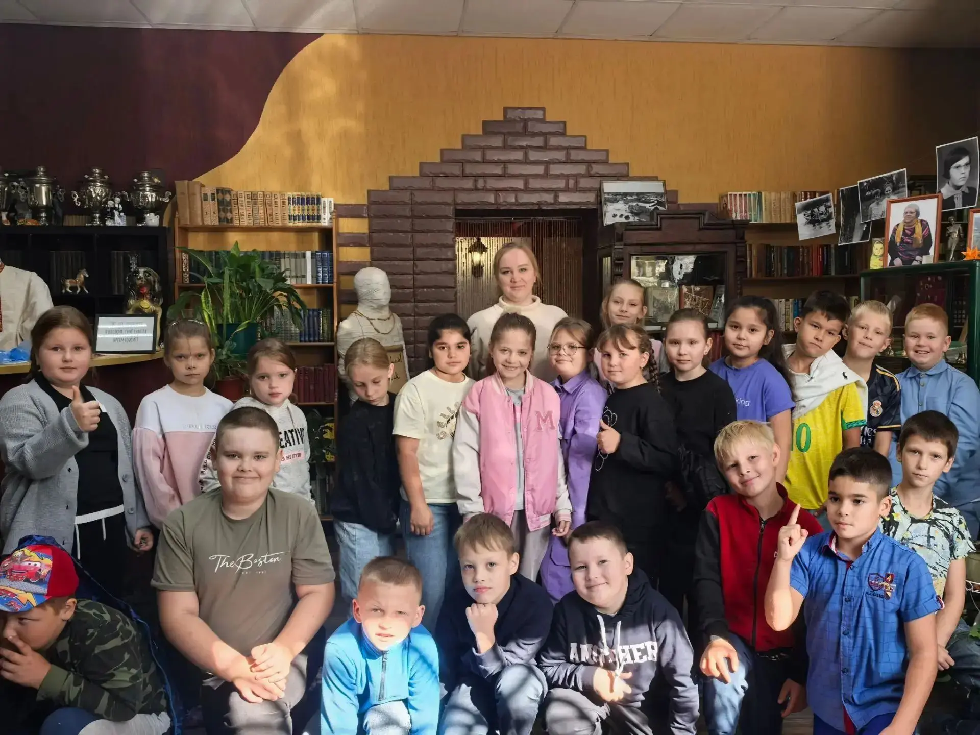 👫3 сентября обучающиеся 3 «Б» класс вместе с классным руководителем посетили Пестовски...