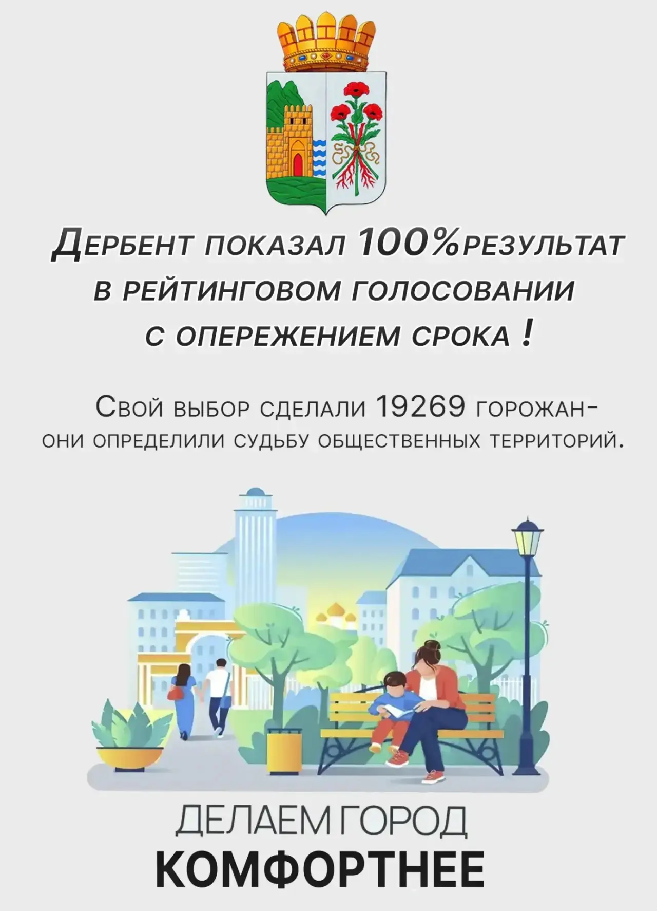 100% результат с опережением срока!