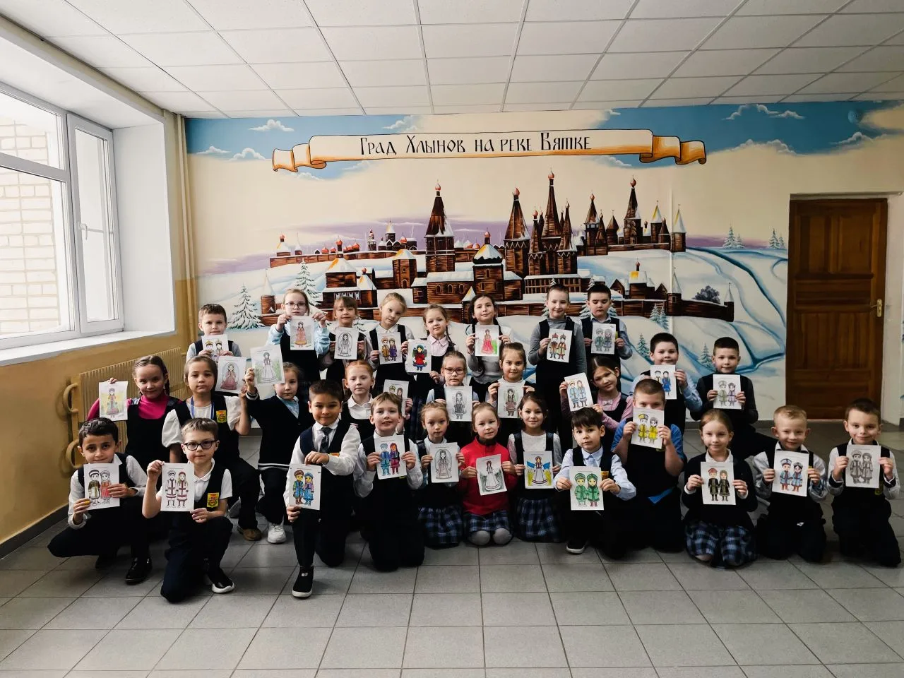 Путешествие от Калининграда до Чукотки... прямо в классе!🌍✨  Сегодня в нашей школе официально открыл