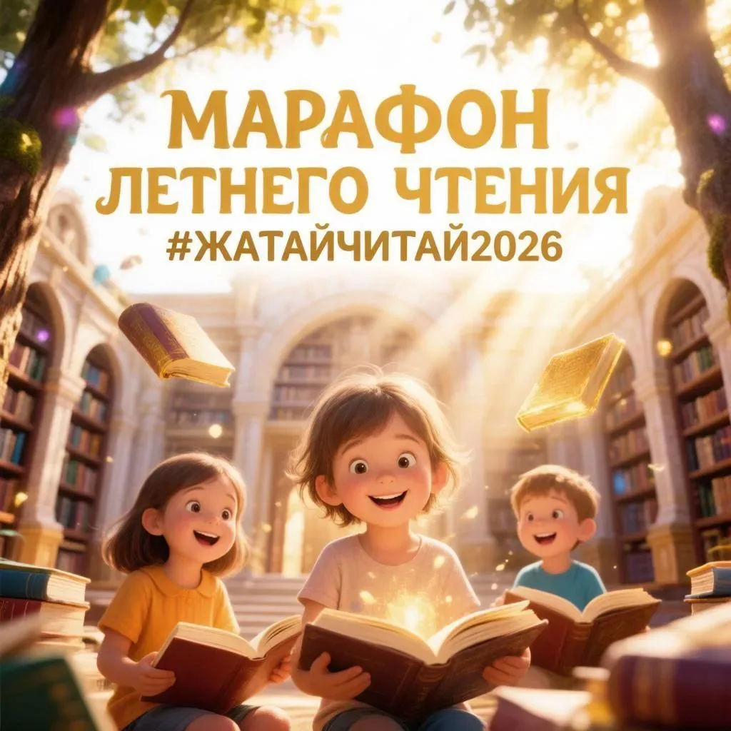 🌟 Финал марафона летнего чтения #ЖатайЧитай2026