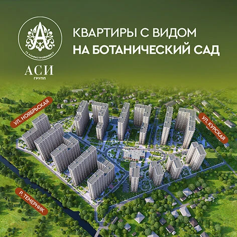 Квартиры в ЖК "Ботаника" рядом с Зоопарком от 5 млн
