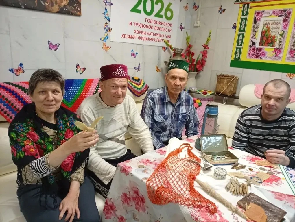 Очередное занятие в ретро клубе "Наш адрес - Советский Союз" провели в Верхнеуслонском ...