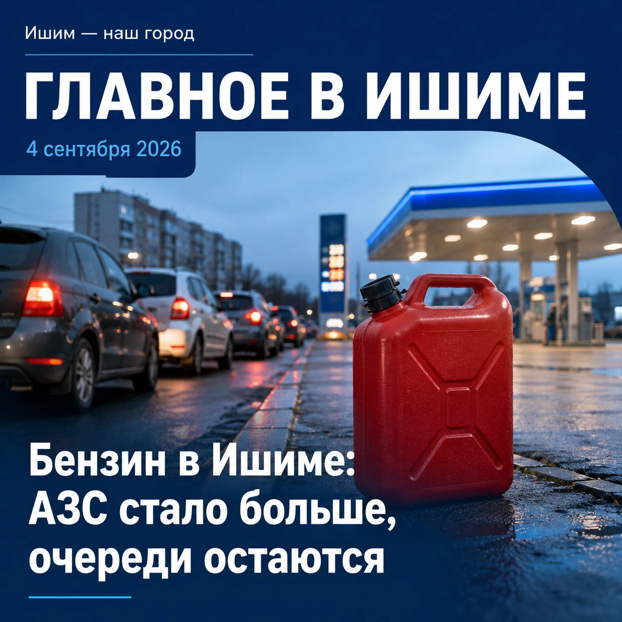 ГЛАВНОЕ В ИШИМЕ | 4 СЕНТЯБРЯ 2026