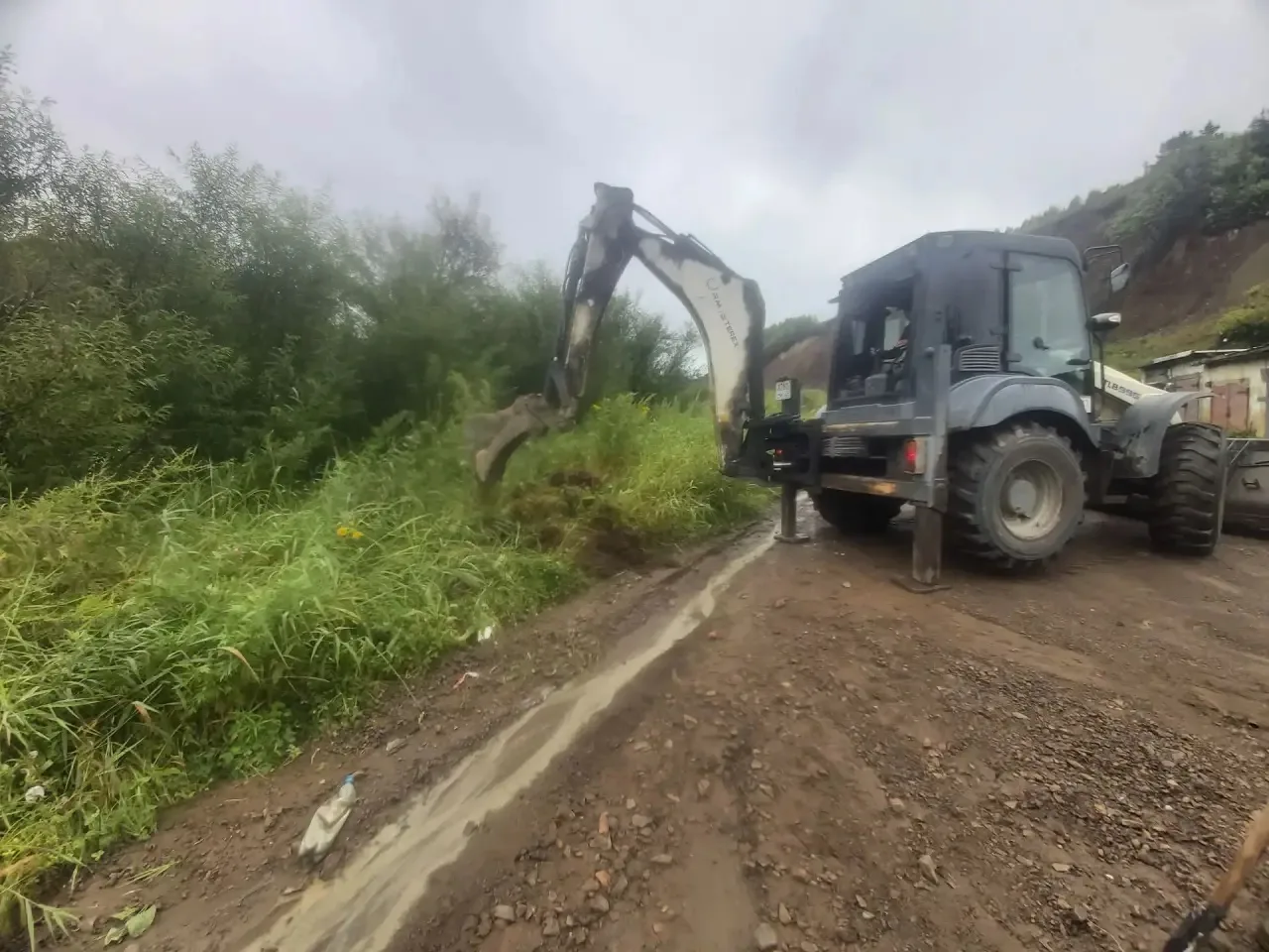 ➡️ Сегодня силами «Управления дорожно- транспортным хозяйством» выполнены следующие раб...