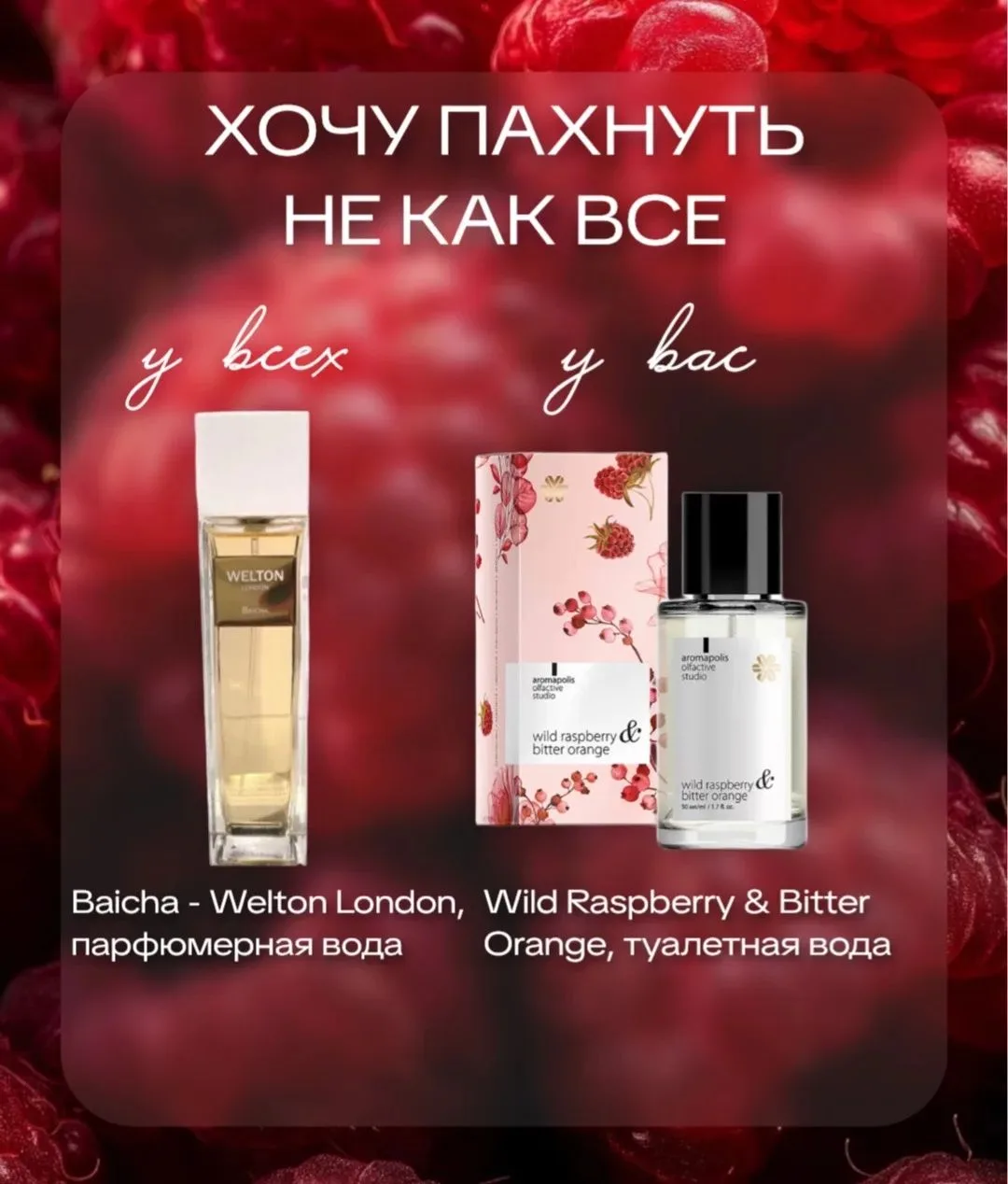 🍓 Wild Raspberry & Bitter Orange