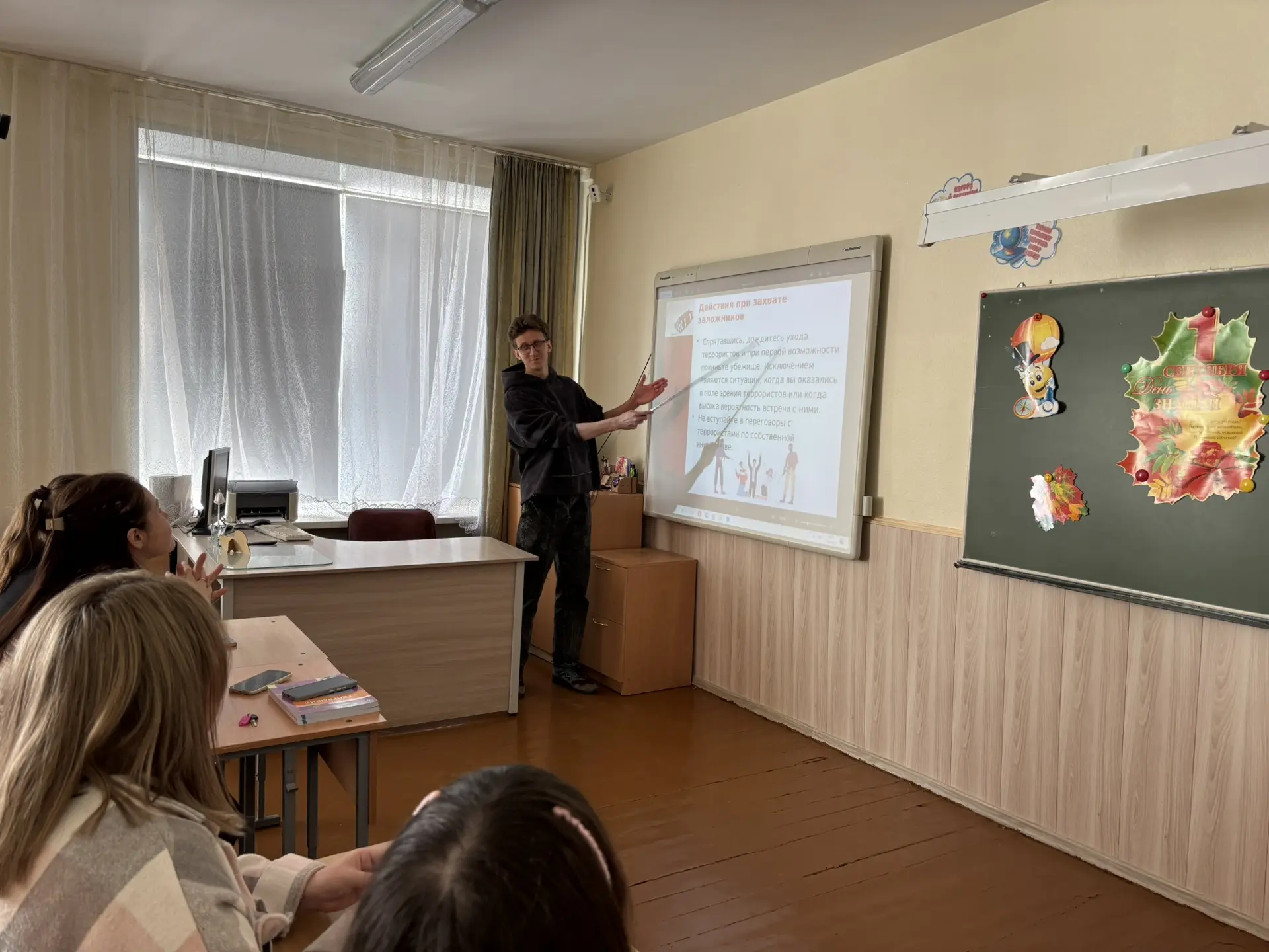 👨‍💻Антитеррористическое учение прошло в лицее.