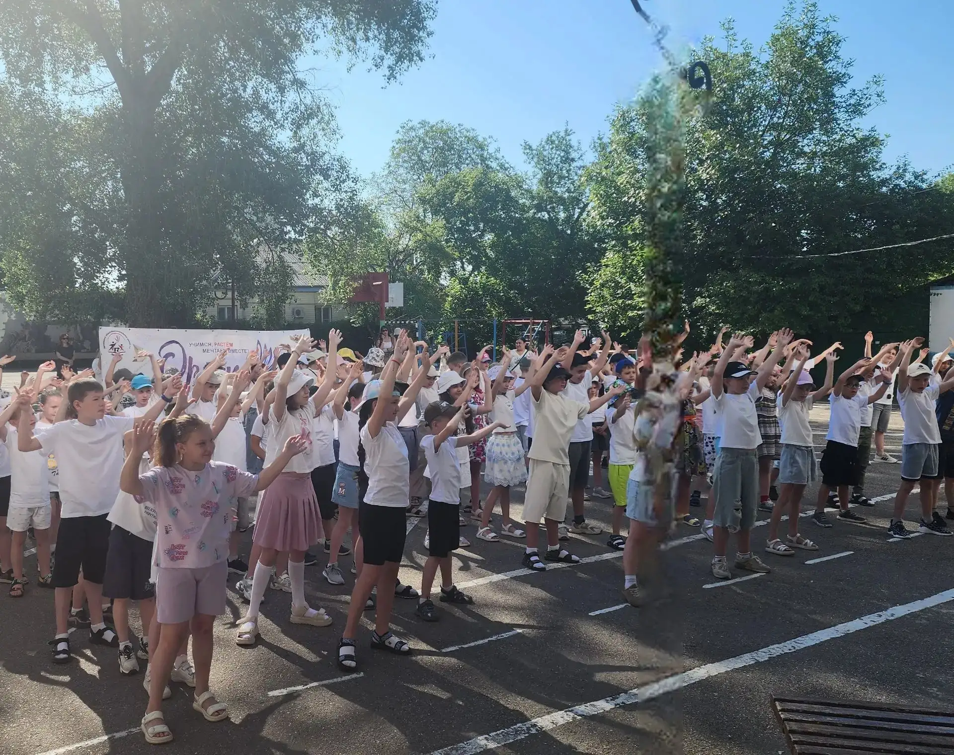 Сегодня в «Городке здоровья» случился настоящий праздник - день первых! Всё началось с утренней заря