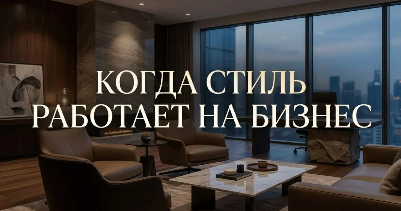 ✨ ИНТЕРЬЕР КАК ЯЗЫК БРЕНДА