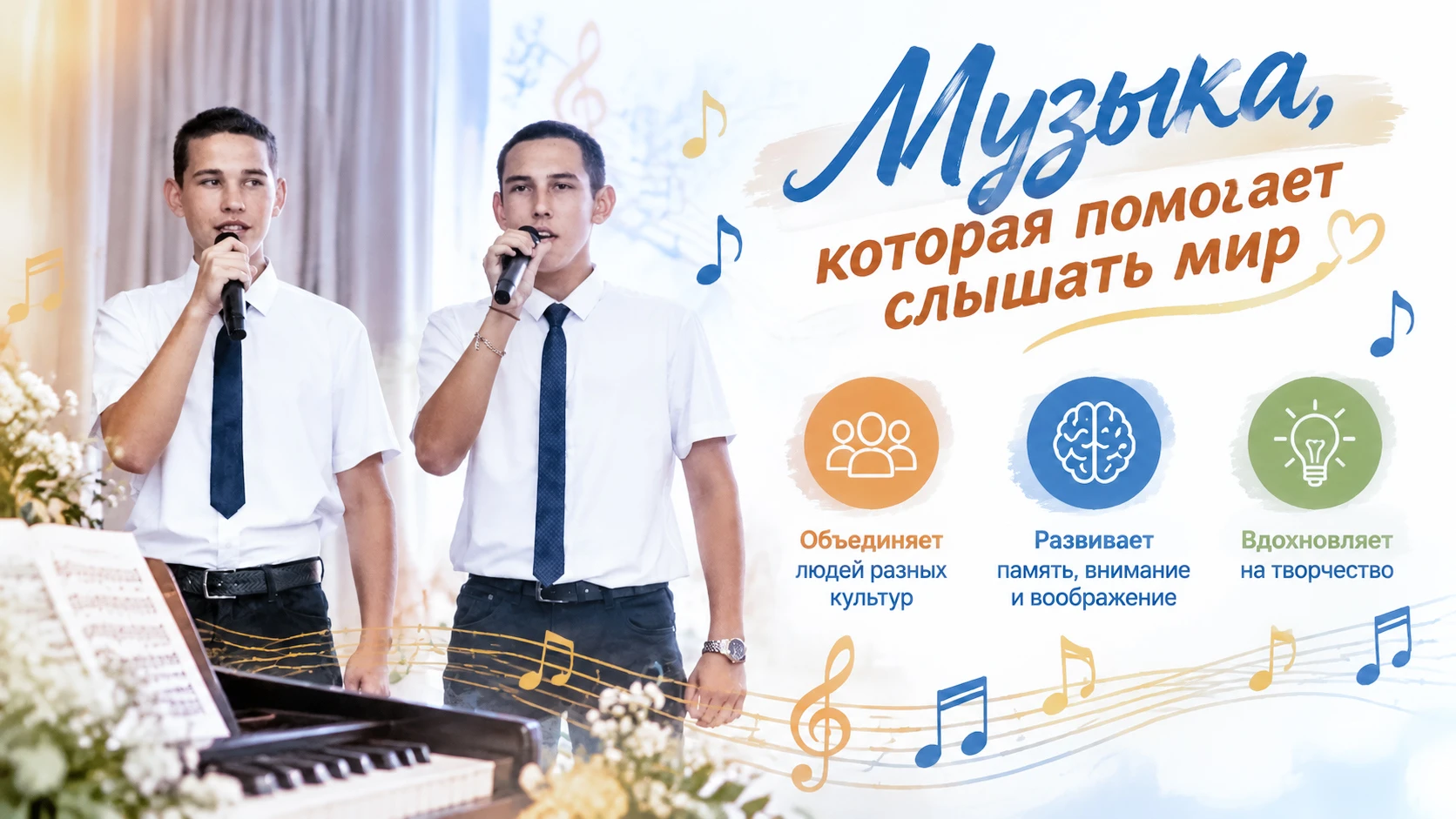 🎵 Музыка, которая помогает слышать мир