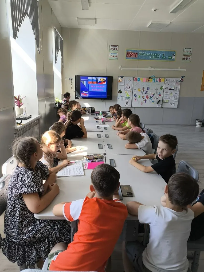 В ЛДП нашей школы прошли мероприятия в рамках правовой площадки "Учимся выбирать"