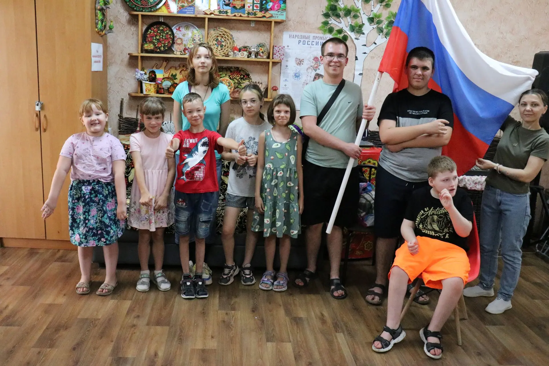 🇷🇺 В преддверии Дня Государственного флага Российской Федерации в клубном формировани...