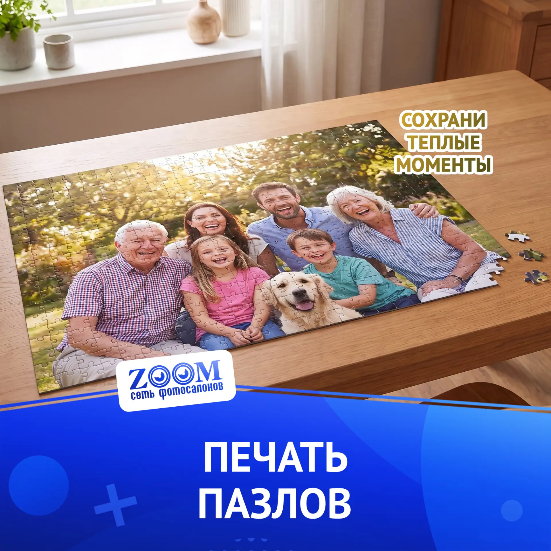 Фотопазл, это подарок который найдёт отклик в сердце каждого!
