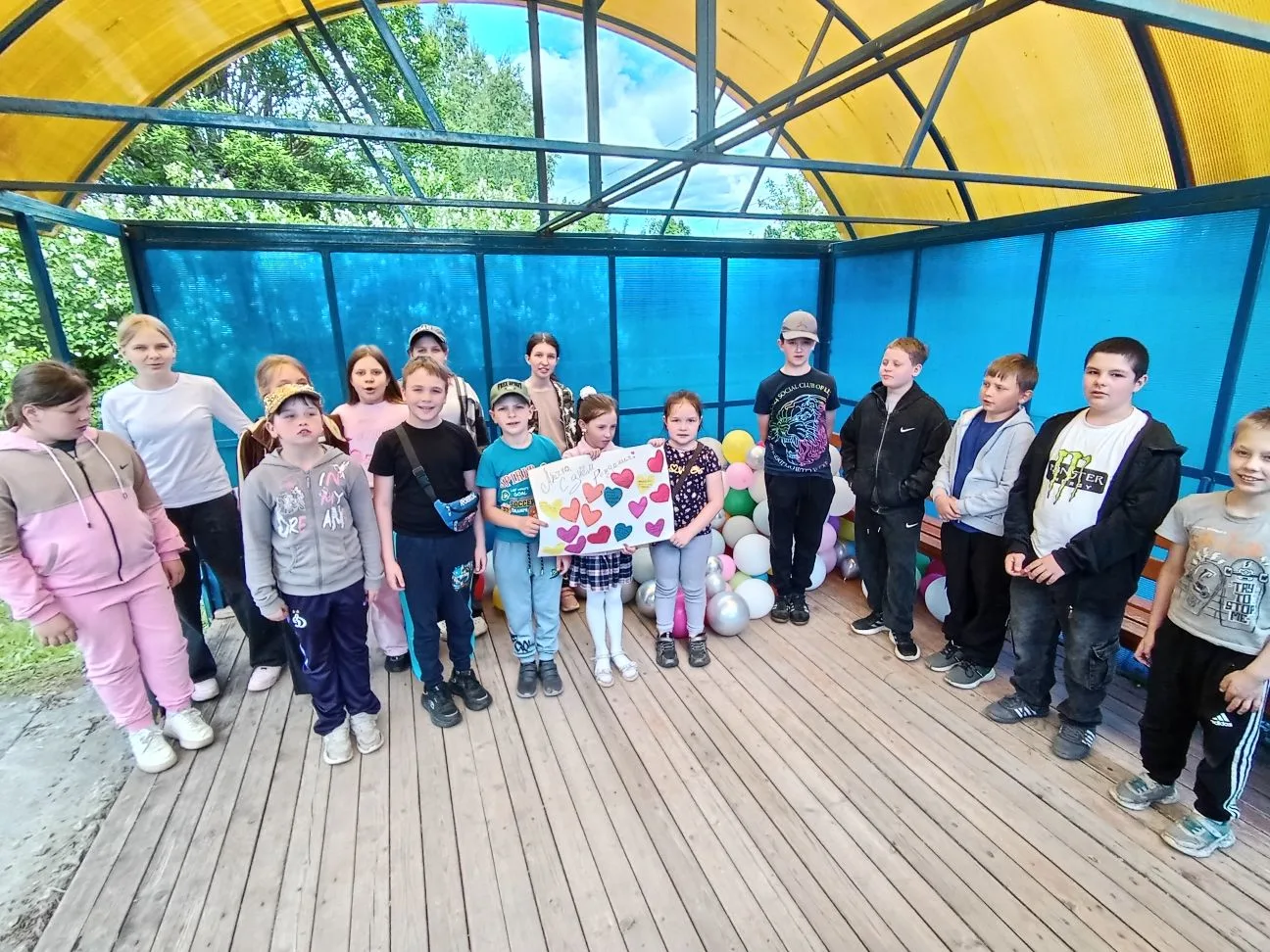 1-й день лагеря🥳