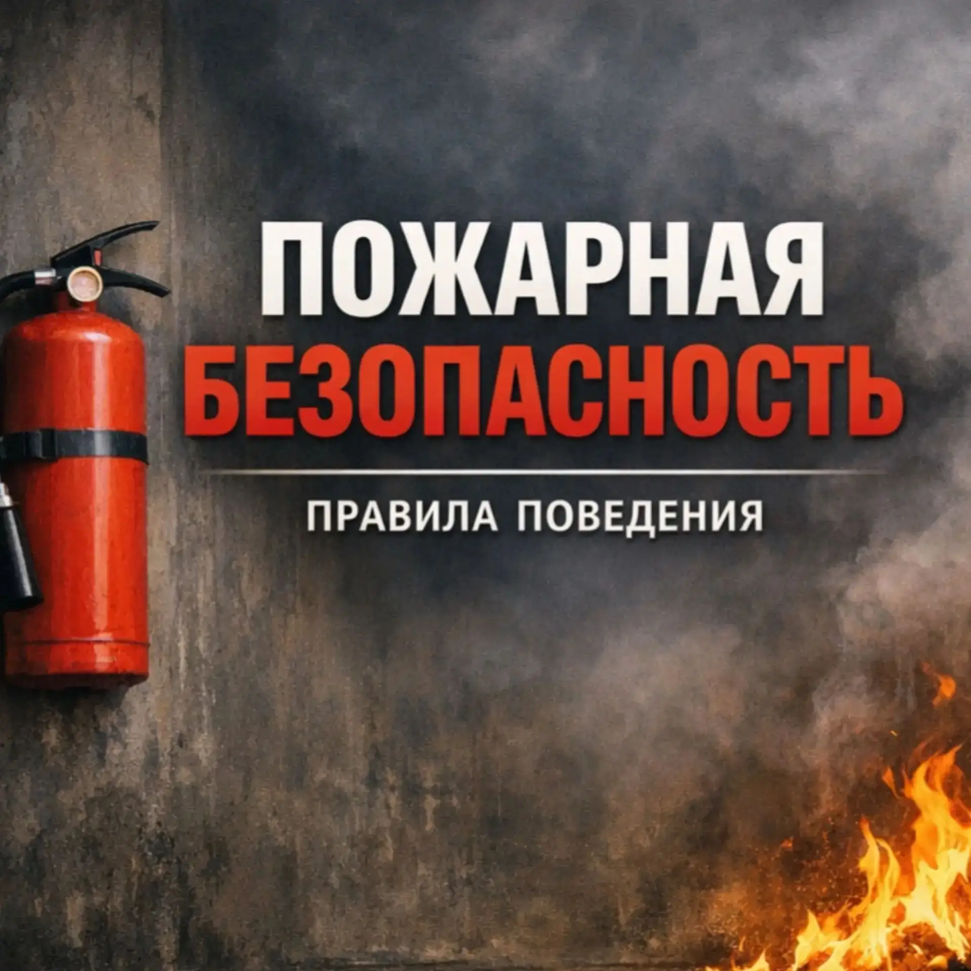 💥ПРАВИЛА ПОЖАРНОЙ БЕЗОПАСНОСТИ💥