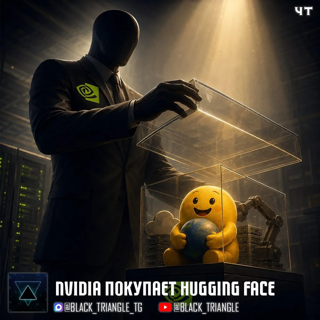 ☝🏻Nvidia покупает Hugging Face