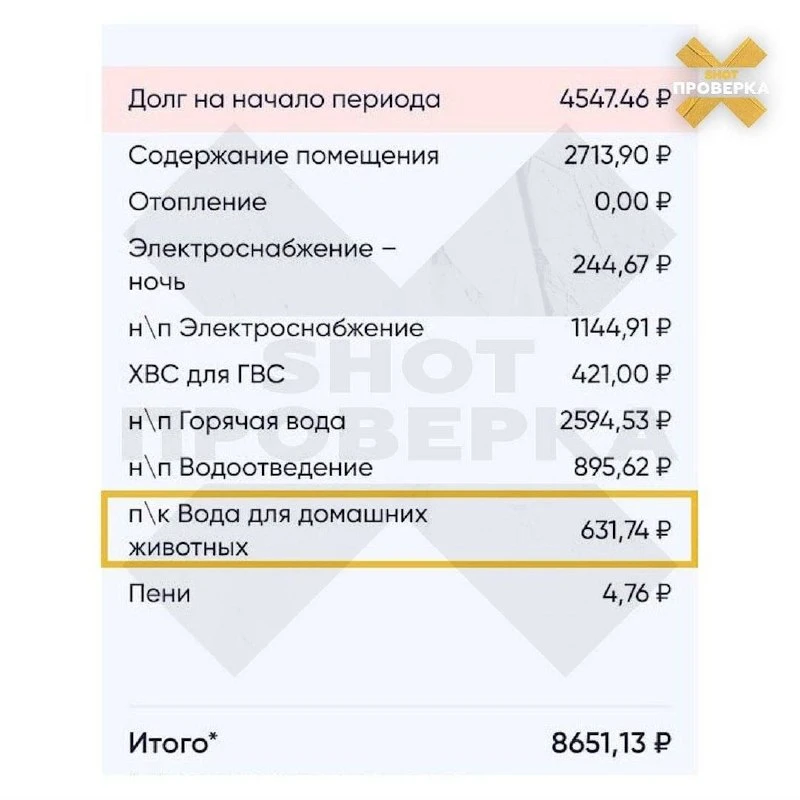 «Татэнергосбыт» опроверг начисления за «воду для домашних животных» в Челнах.