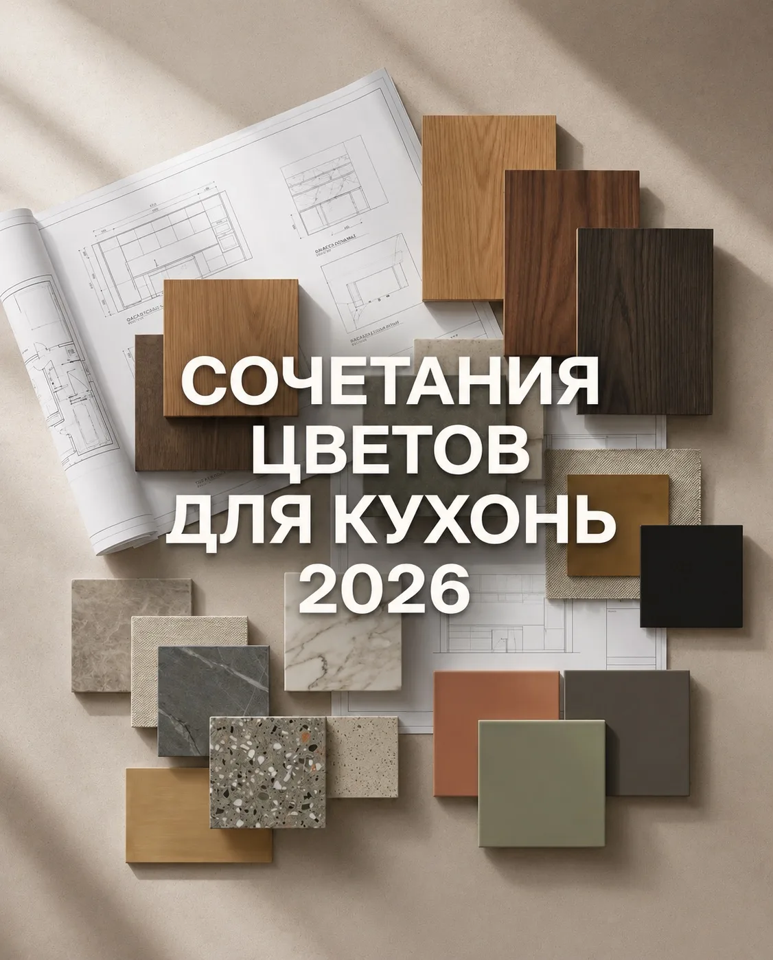 Сохраните подборку, чтобы она была под рукой, когда придет время выбирать кухню.

✔️Цвет задает наст
