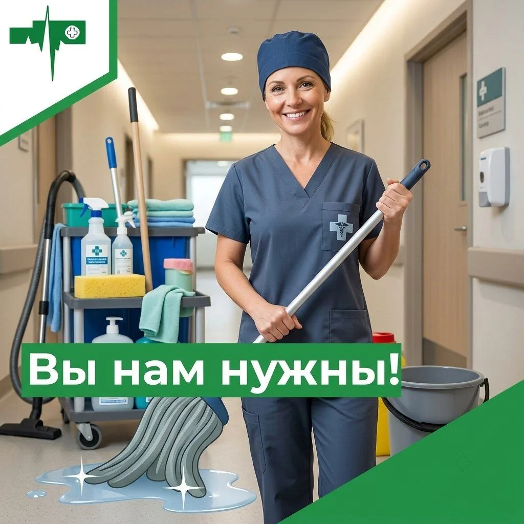 🧹 Станьте частью большой и дружной команды!
В Серовскую городскую больницу требуются уборщики служе