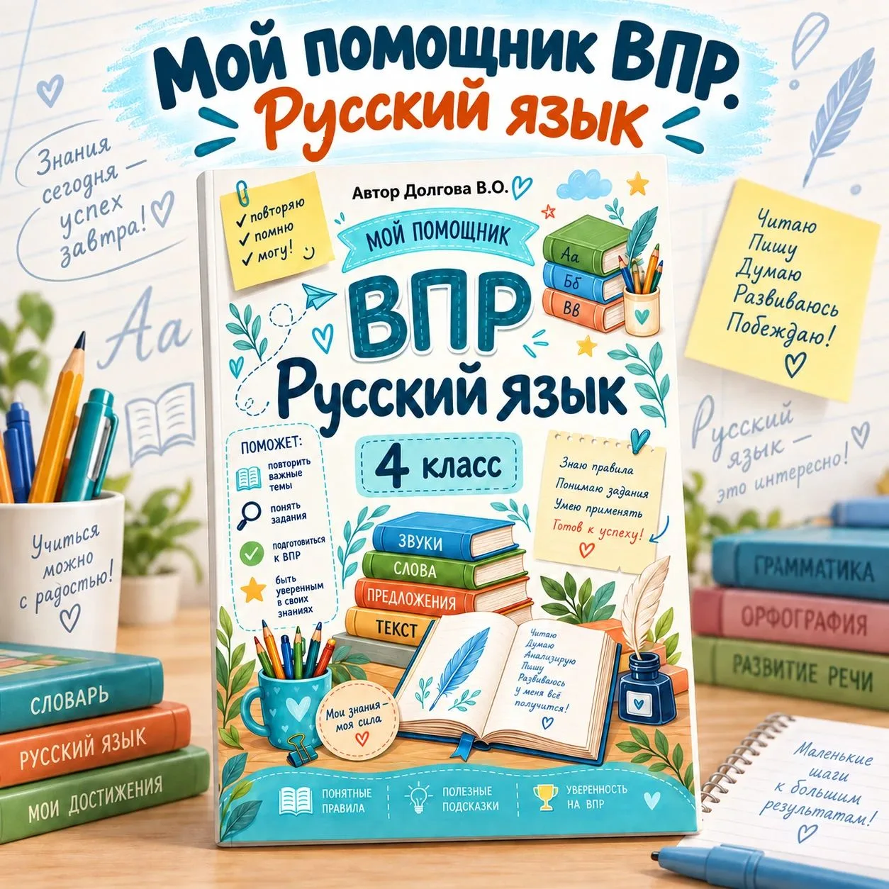📘 «Мой помощник ВПР. Русский язык. 4 класс» — готов!