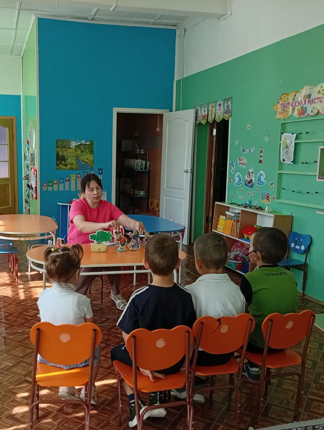 🎭Театрализация сказки в стихах "Репка"