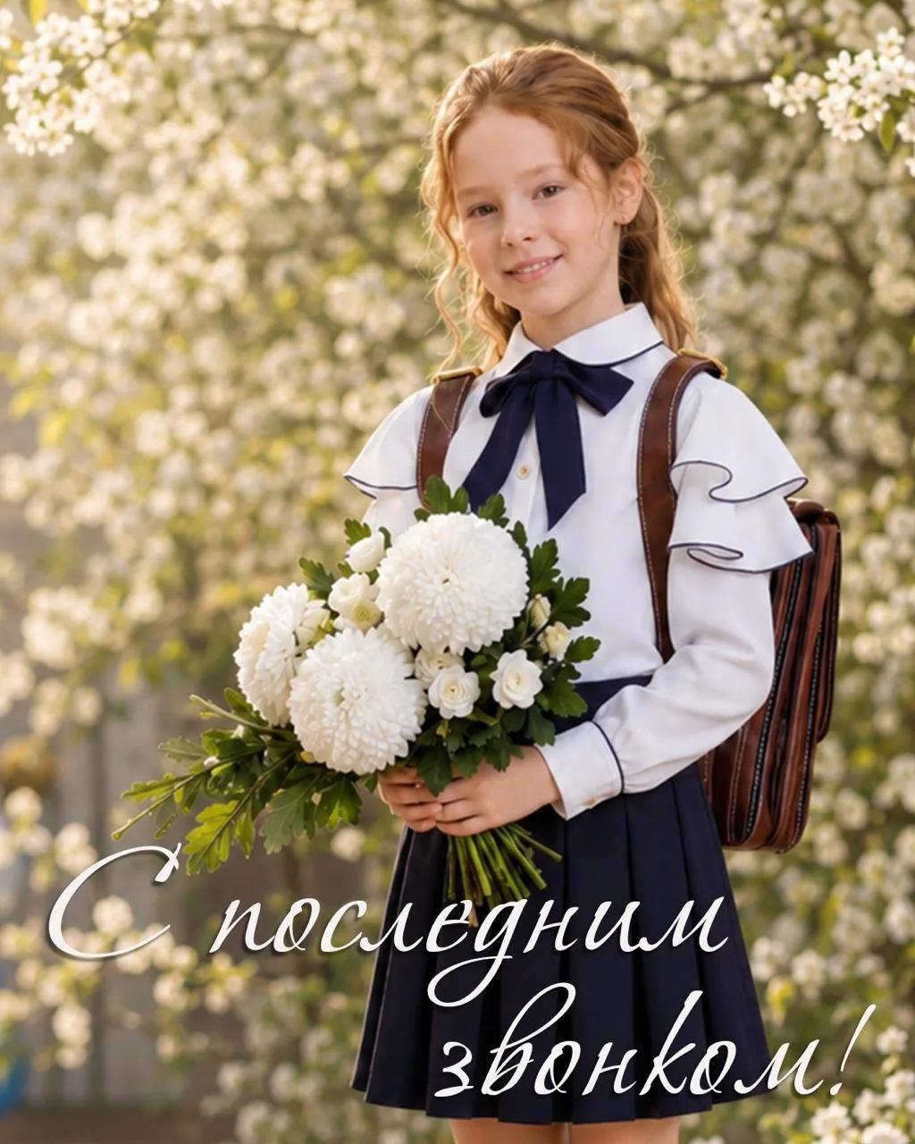 🎓 Дорогие наши выпускницы и их замечательные мамы! Поздравляем вас с Последним звонком!