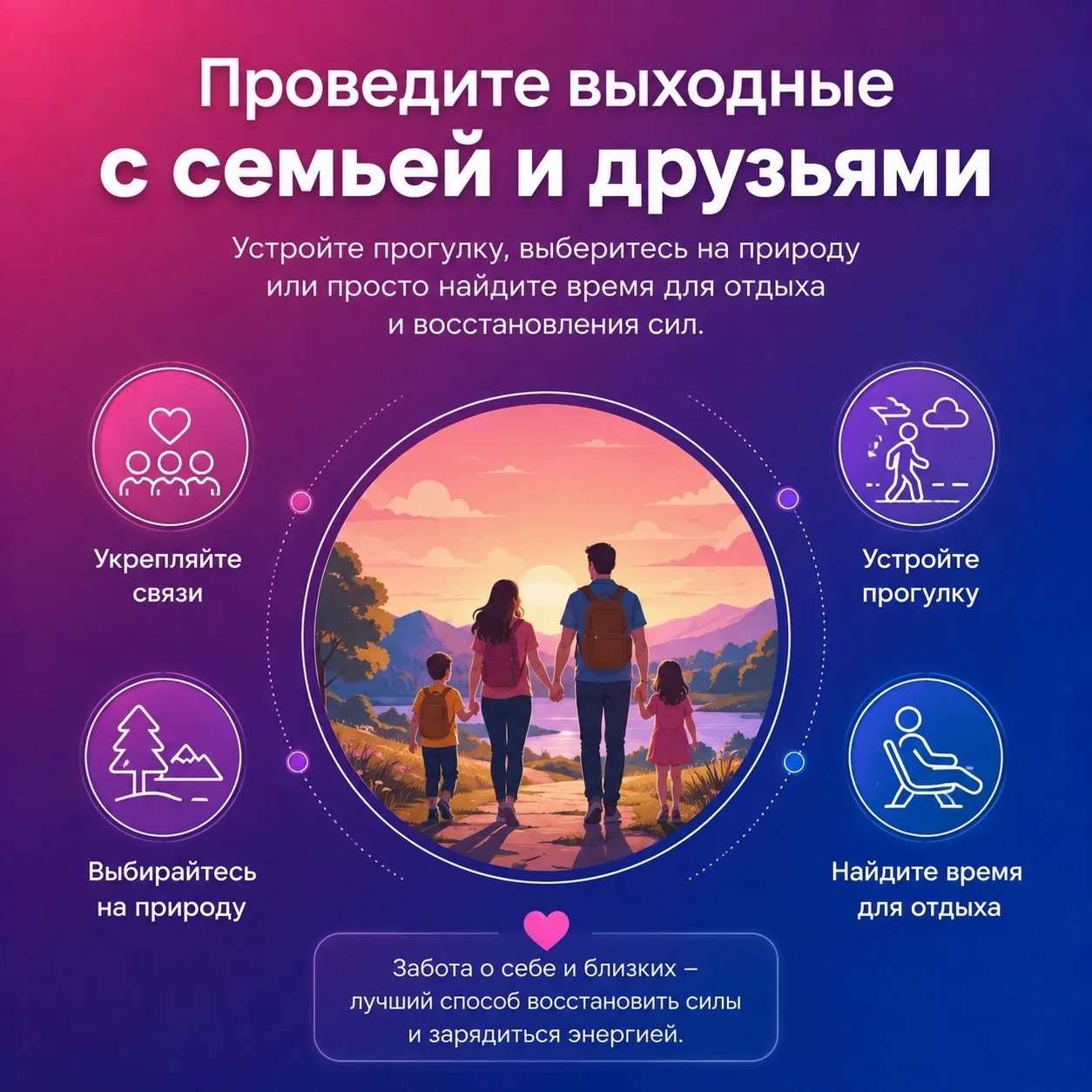 🙌Рабочая неделя подходит к концу
✨Пятница — отличный повод оставить рабочие задачи до понедельника 