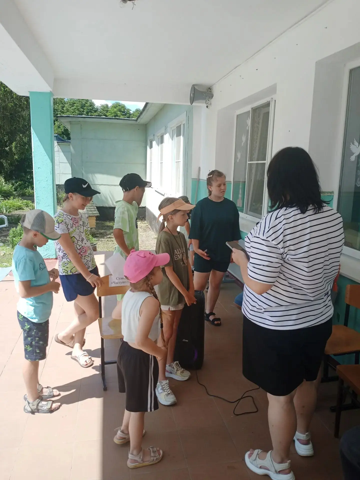 В лагере дневного пребывания "Горячее сердце" прошел интеллектуальный марафон "Загадки ...