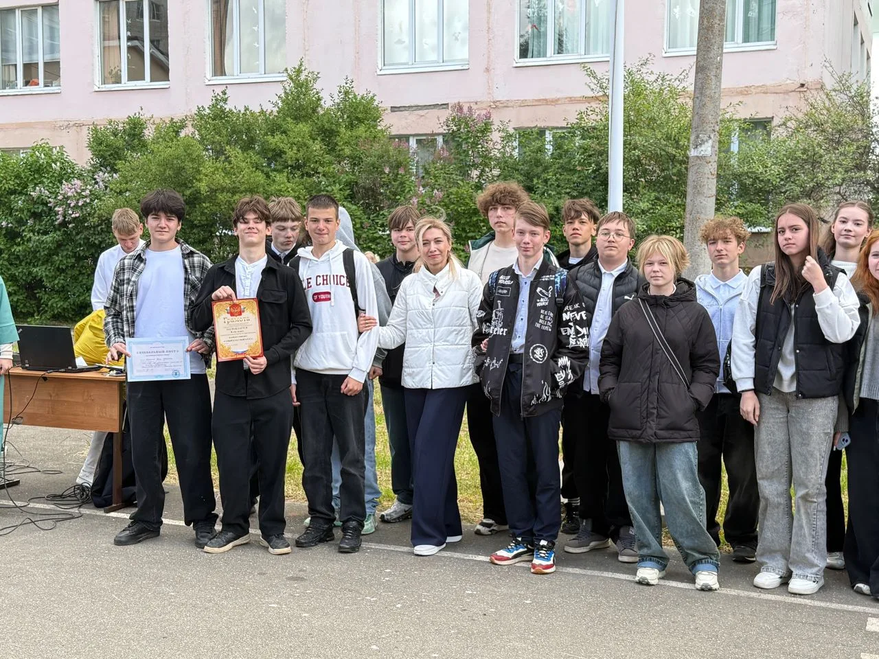 ✨ Праздник чести школы — вот чем запомнится нам сегодняшний день! ✨  В нашем центре образования прош