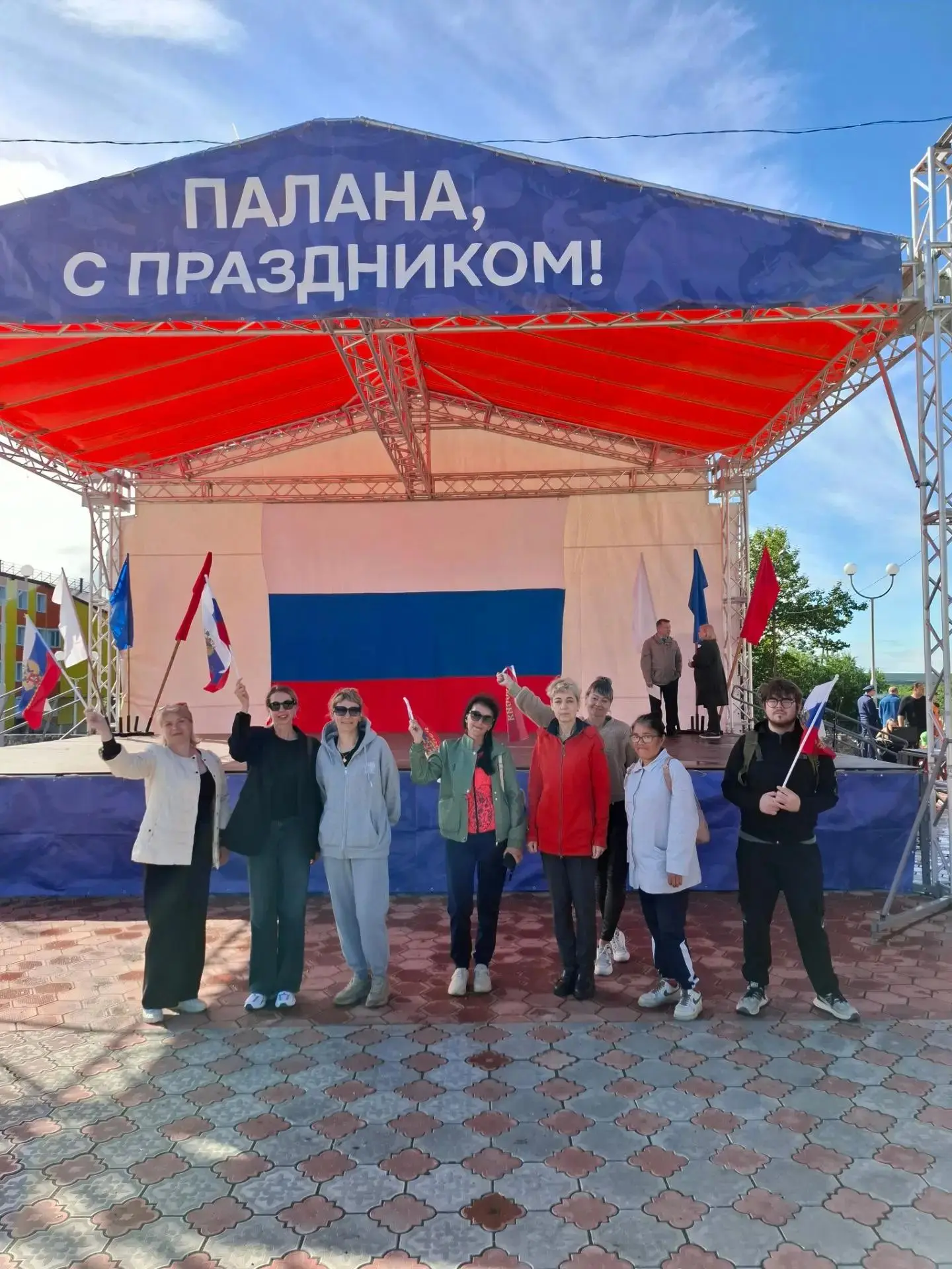 Сотрудники КГПОБУ "Паланский колледж", приняли  участие в торжественном митинге, посвящ...