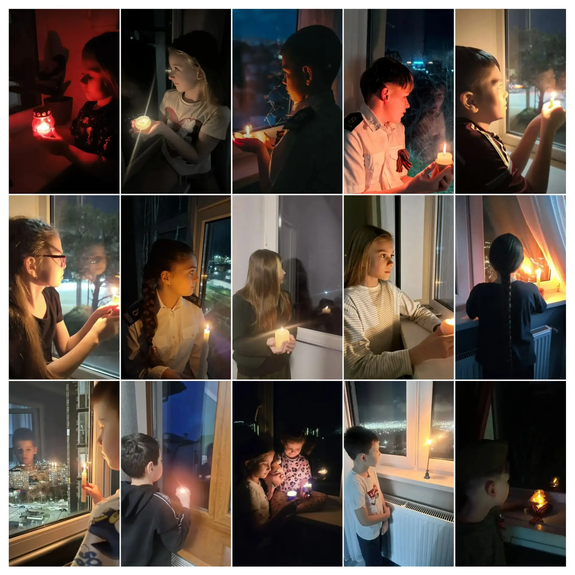 🕯️ Всероссийская акция «Свеча в окне»   Учащиеся нашей гимназии приняли активное участие в памятной 