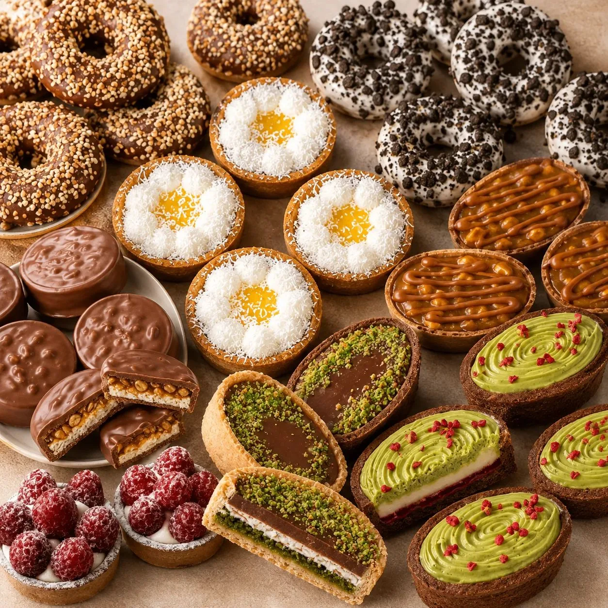 У нас в наличии очень много вкусных десертов к чаю! 🍰🍪🍩